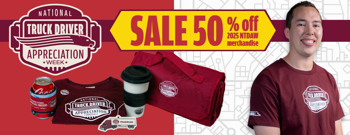 ATA's 2025 National Truck Driver Appreciation Week Merchandise Sale