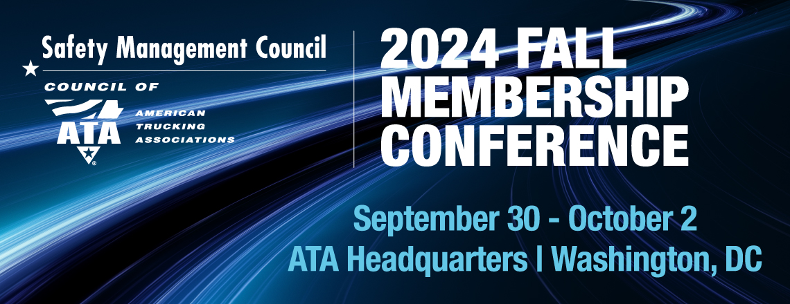 2024 ATA's Safety Management Council (SMC) Fall Membership Conference